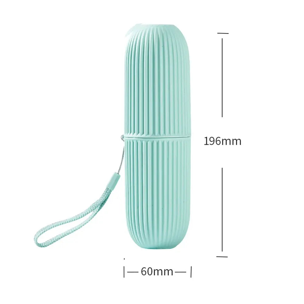 Travel Portable Toothbrush Cup Bathroom Toothpaste Holder - BlissfulBasic