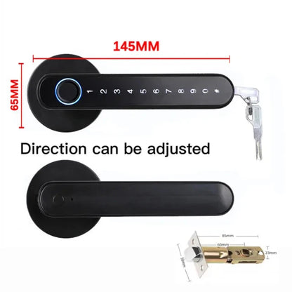 Digital Password Entry Door Handle - BlissfulBasic