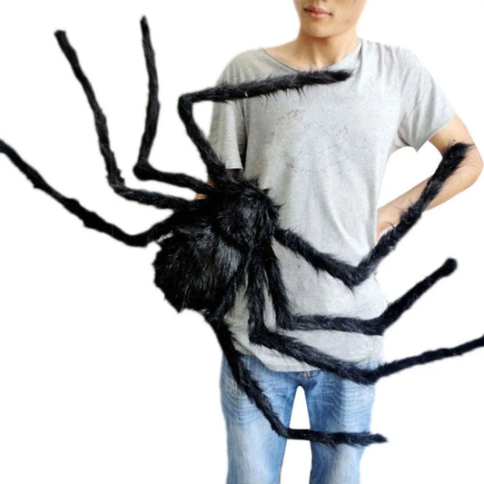 Super Big Halloween Plush Spider | available at BlissfulBasic.com