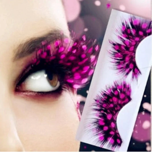 Halloween Vibrant Cosplay Eyelashes | available at BlissfulBasic.com