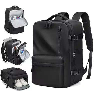 Compression Travel Backpack | available at BlissfulBasic.com