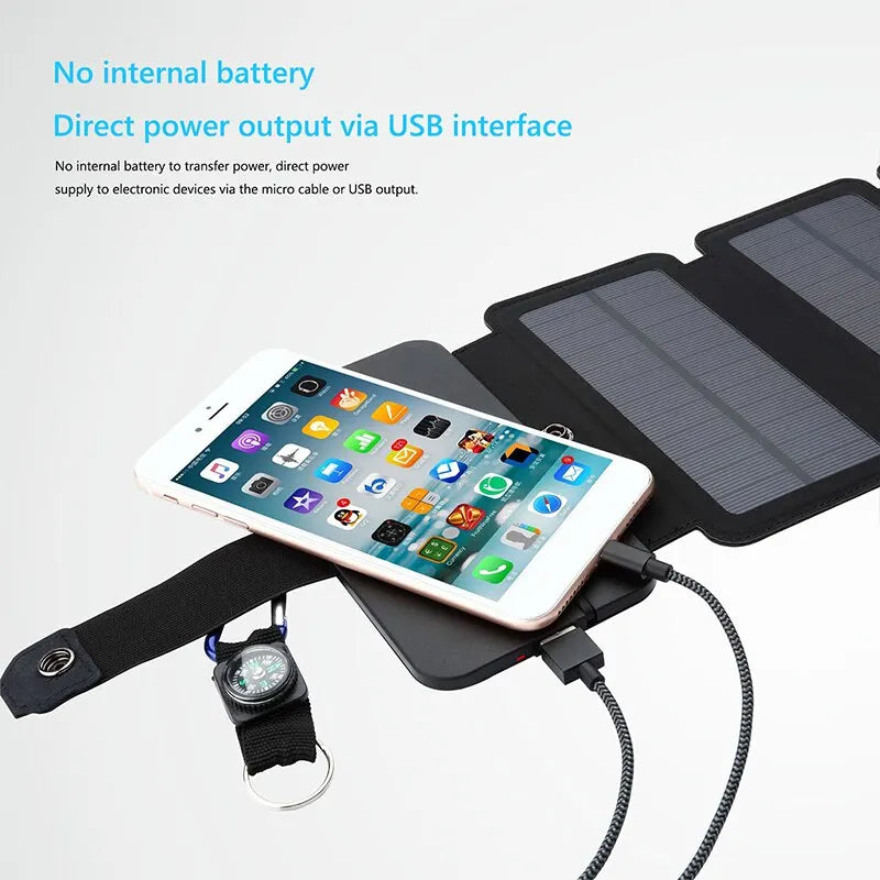 Multifunctional Portable Solar Charging Panel - BlissfulBasic