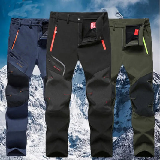 Softshell Fleece Outdoor Pants Trekking - BlissfulBasic