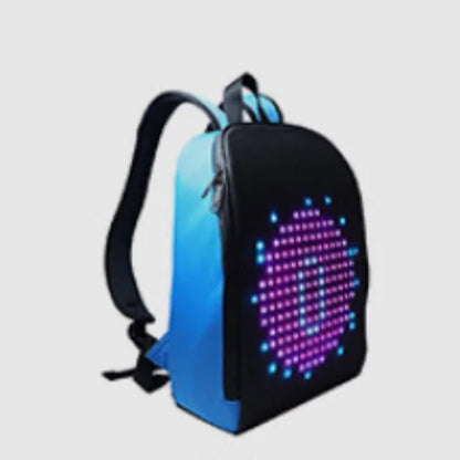 Dynamic LED Display Waterproof  Backpack