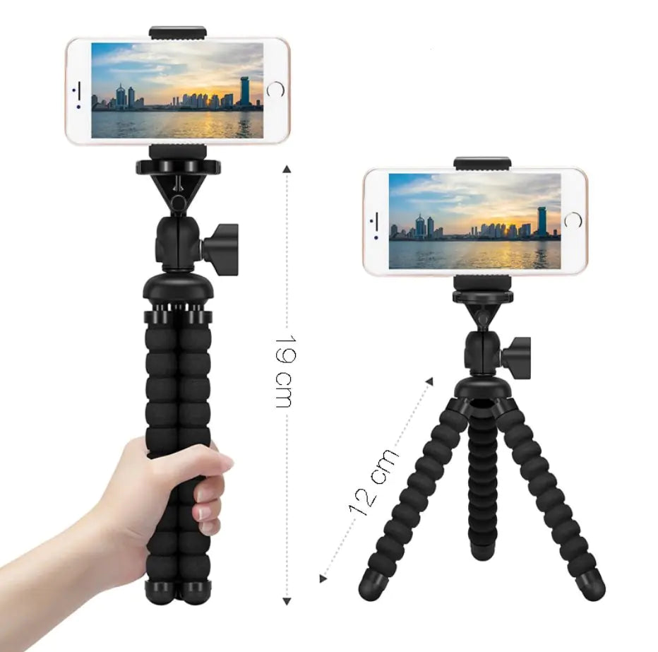 Adjustable Cell Phone Tripod Stand - BlissfulBasic