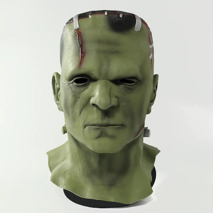 Frankenstein Mask: Embrace the Macabre with Eerie Elegance | available at BlissfulBasic.com