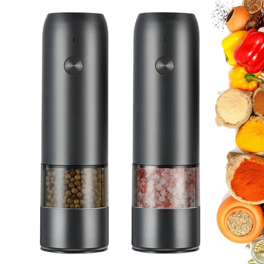 Electric Automatic Pepper And Salt Grinder - BlissfulBasic