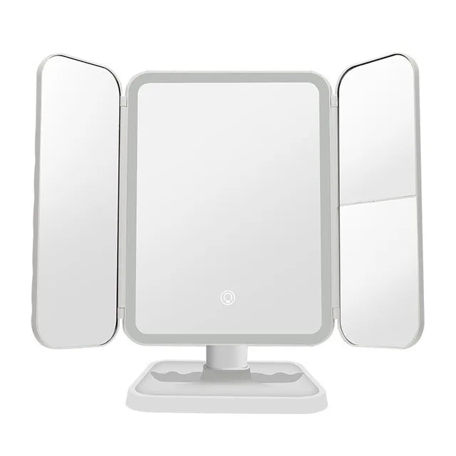 GlowTech Smart Tri LED Makeup Mirror - BlissfulBasic