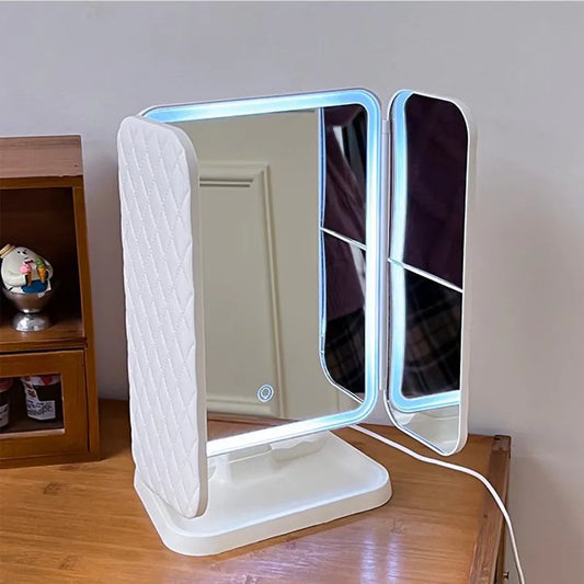 GlowTech Smart Tri LED Makeup Mirror - BlissfulBasic