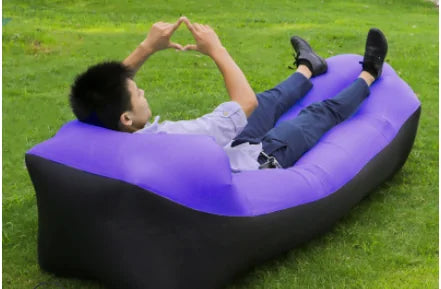 Outdoor Portable Inflatable Lazy Sleeping Bag - BlissfulBasic