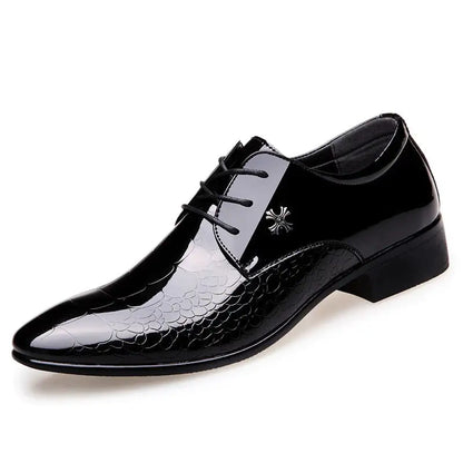 The Bariese New Italian Style Leather Shoes For Men - BlissfulBasic