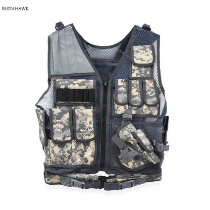 Airsoft Military Body Armor Tactical Gear Vest - BlissfulBasic