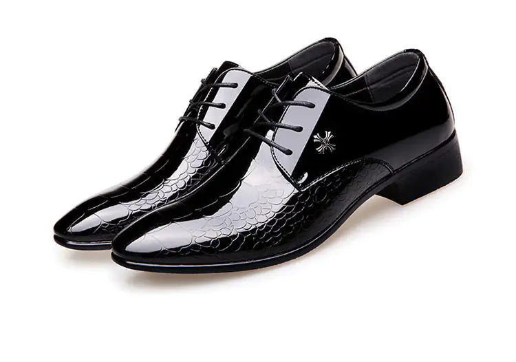 The Bariese New Italian Style Leather Shoes For Men - BlissfulBasic