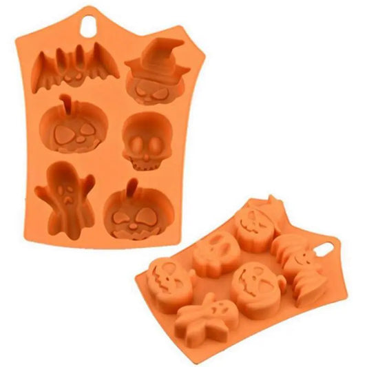 Halloween Pumpkin CupCake/Cookie silicone Mold | available at BlissfulBasic.com