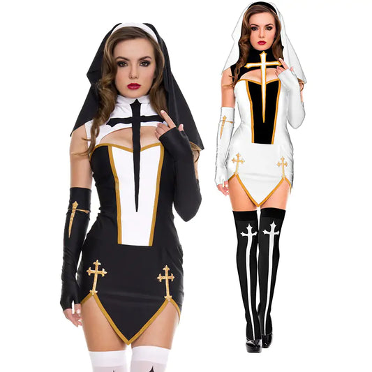 Halloween Nun Costume | available at BlissfulBasic.com