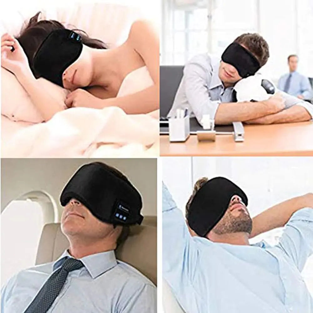 Sleep Mask with built in Bluetooth Headphones - BlissfulBasic