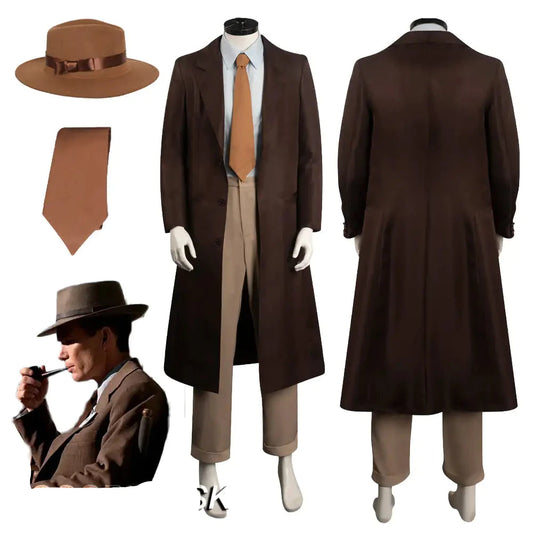 J Robert Oppenheimer Cosplay Halloween Costume | available at BlissfulBasic.com