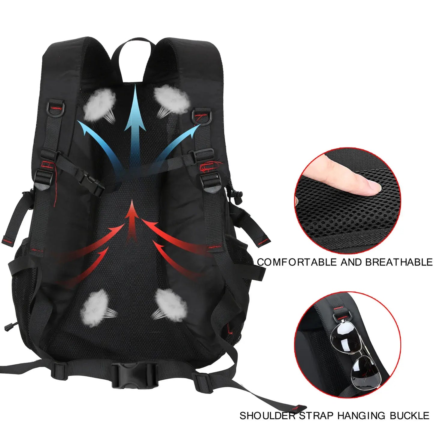 Waterproof Travel Backpack: Ideal for Outdoor Hiking - BlissfulBasic