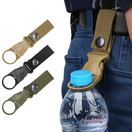 Water bottle Belt Backpack Hanger with Clip - BlissfulBasic