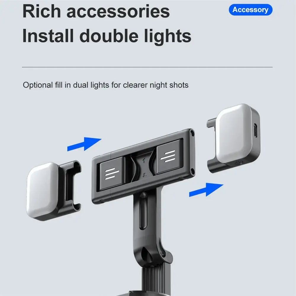 Auto Face Tracking Tripod with Stabilizer - BlissfulBasic