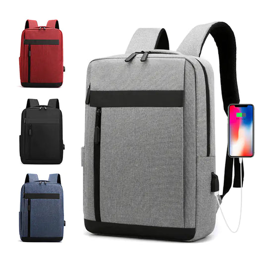 USB Charging Business Backpack | available at BlissfulBasic.com