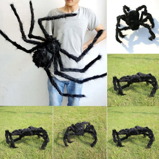 Halloween Spider Decorations For interior/exterior use. | available at BlissfulBasic.com