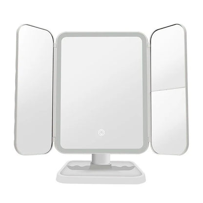 GlowTech Smart Tri LED Makeup Mirror - BlissfulBasic