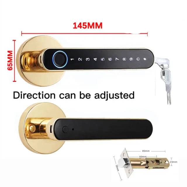 Digital Password Entry Door Handle - BlissfulBasic