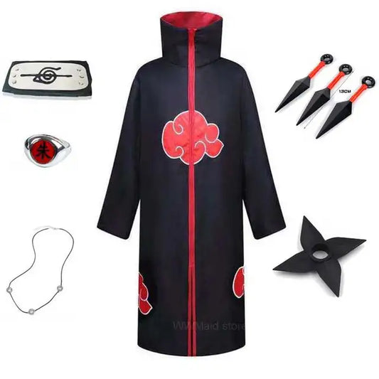 Halloween Teen/Adult Akatsuki Cloak Costume | available at BlissfulBasic.com